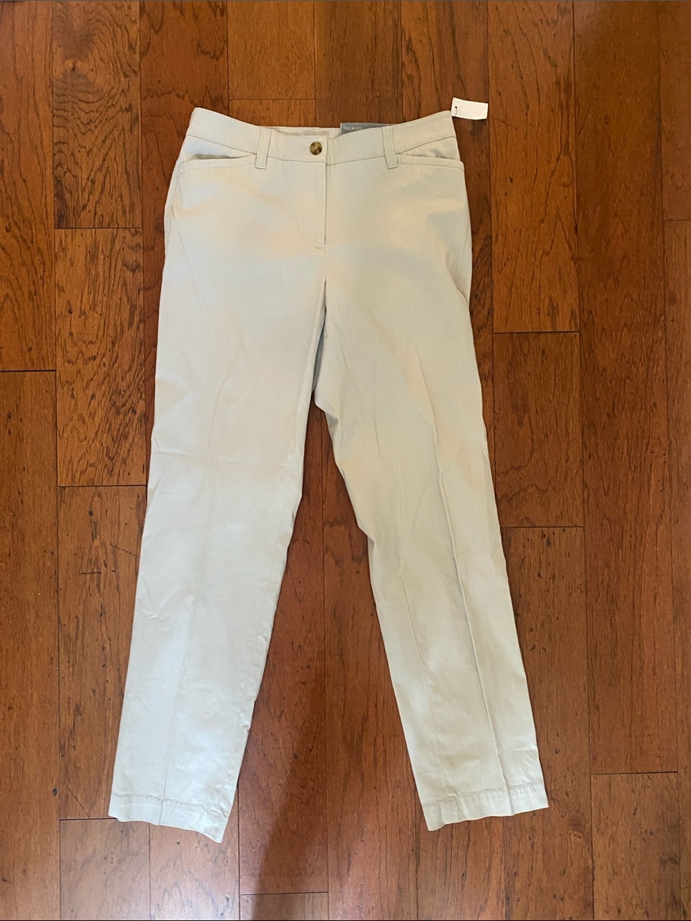 NWT- Talbots straight-leg Chino-4